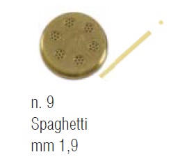 DIE SIRMAN SPAGHETTI 1.9 MM 28180009