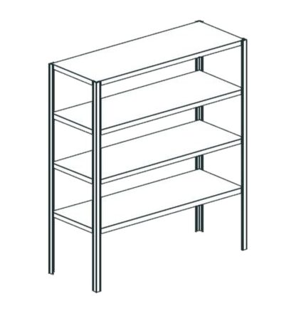 SHELVING UNIT APACH CHEF LINE LST18-116