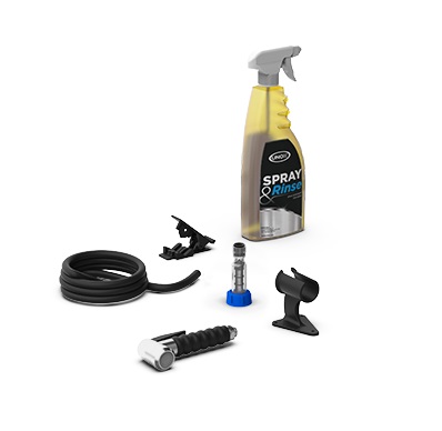 5E SERIES SHOWER KIT + SPRAY&RINSE UNOX XC208-SR