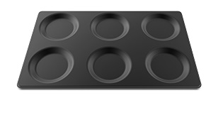 GN1/1 6 EGGS ALUMINIUM PAN UNOX TG935