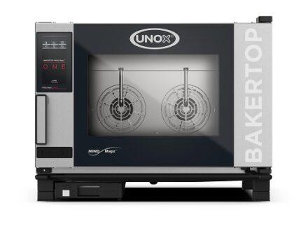 4 600x400 ONE ELECTRIC COMBI OVEN - LEFT UNOX XEBC-04EU-E1LM
