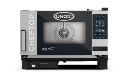 3 GN1/1 PLUS ELECTRIC COMBI OVEN - LEFT UNOX XEVC-0311-EPLM