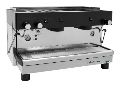 COFFEE MACHINE SEMI-AUTOMATIC ROBUSTEZZA STH2M/ BLACK+TALL CUP MULTIPHASE