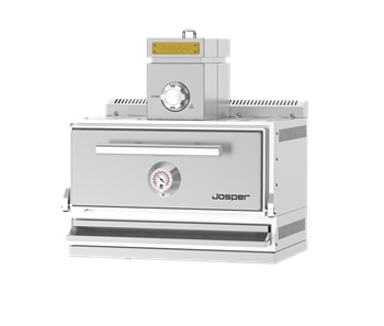 JOSPERCOUNTERTOPCHARCOALOVEN20 HJX-PRO-MINI INOX DOOR